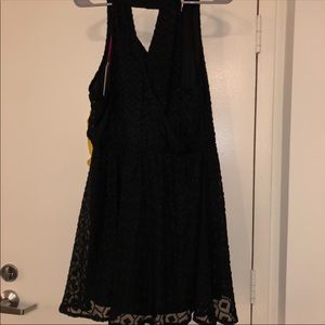 Candies juniors black lace dress